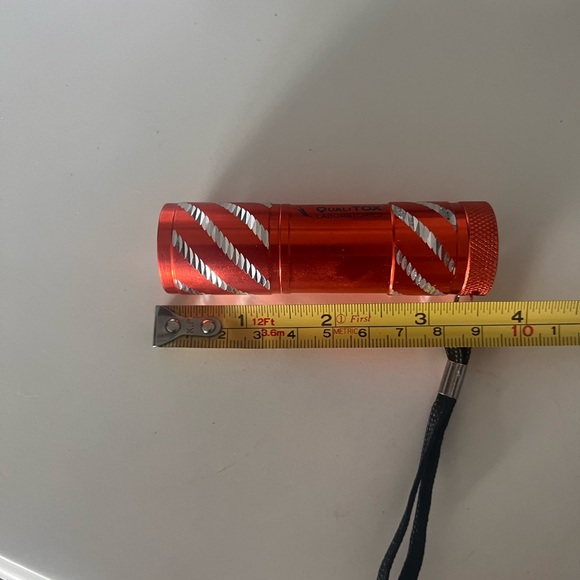 kubota flashlight torch flashlites orange w/batteries  9 LED pocket sized - Picture 4 of 10